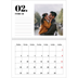Fotokalender A4 dobbel (30 x 40 cm) — Serif og øyeblikk [Februar]