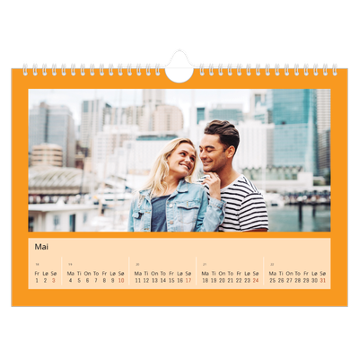 Fotokalender A4 — Stilrene farger [kalender-forside]
