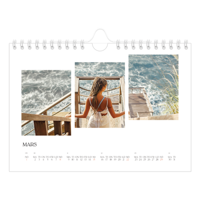 Fotokalender A5 — Reisebilder [Mars]