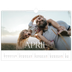 Fotokalender A3 — Tolv store måneder [April]