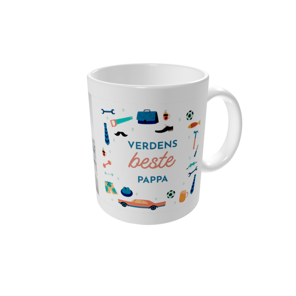 Kopp med bilde — Pappas verktøykasse