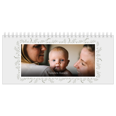 Bordkalendere — Håndtegnet blomster [kalender-forside]