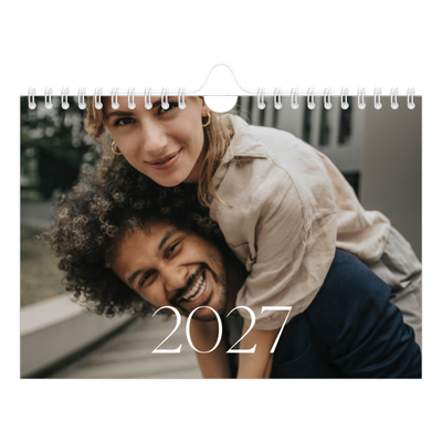 Fotokalender A5 — Store bilder [kalender-forside]