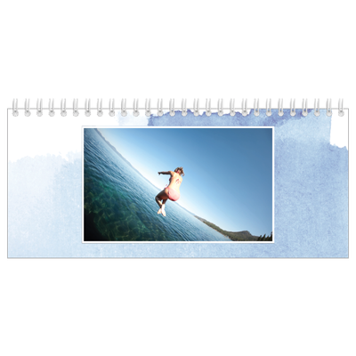 Bordkalendere — Vannfarger i bakgrunn [kalender-forside]