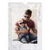 Fotokalender A4 (20 x 30 cm) — Marmorbakgrunn [kalender-forside]