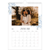 Fotokalender A4 (20 x 30 cm) — Elegant blomstret [Januar]