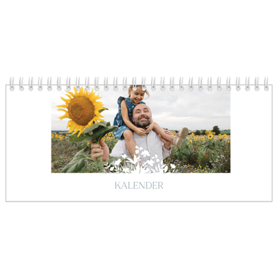 Bordkalendere — Blomstermotiv [kalender-forside]