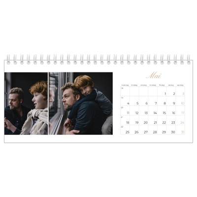 Bordkalendere — Elegant kalender [kalender-forside]