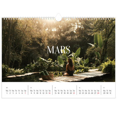 Fotokalender A3 — Endeløs flukt [Mars]