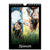 Fotokalender A5 — Sort minimalisme [kalender-forside]