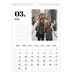 Fotokalender A4 (20 x 30 cm) — Serif og øyeblikk [Mars]