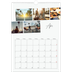 A3 Månedskalender — Byferie (hvit) [April]