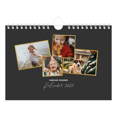 Fotokalender A5 — Gode minner [kalender-forside]