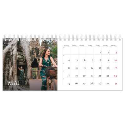 Bordkalendere — Enkel serif-font [kalender-forside]