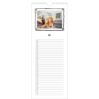 Fotokalender smal  — Albumøyeblikk [kalender-forside]