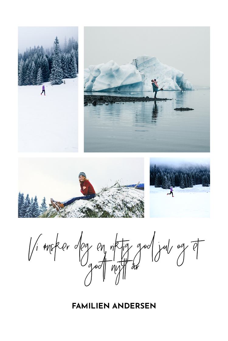 Fotokort — Moderne julehilsen