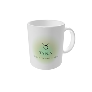 Kopp med bilde — Astrologi gradient - Tyren