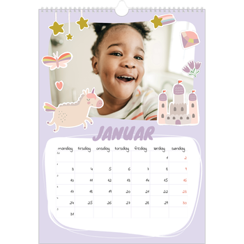 Fotokalender A3 — Magisk regnbue