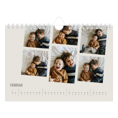 Fotokalender A5 — Bilder i bevegelse [Februar]