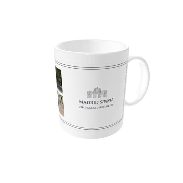 Kopp med bilde — Arkivredigering - Madrid