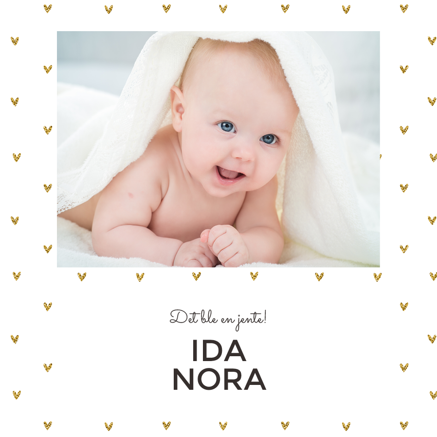 Invitasjoner — Gullhjerter