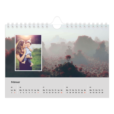 Fotokalender A5 — Fire årstider [Februar]