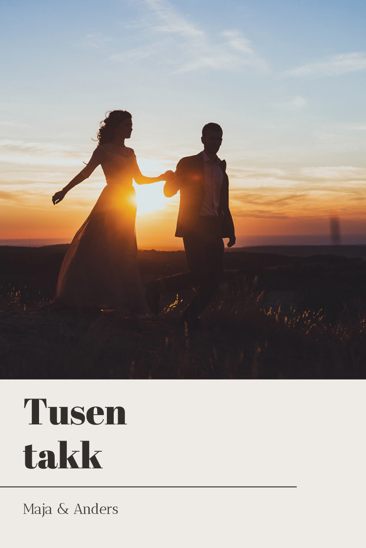 Takkekort — Vertikal nanvpalte