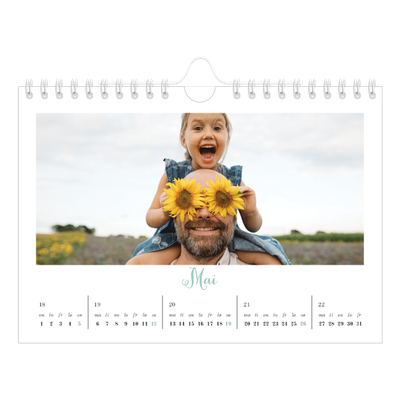 Fotokalender A5 — Hallo verden [Mai]