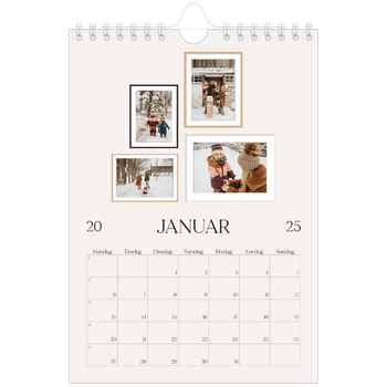 Fotokalender A5 — Bildevegg
