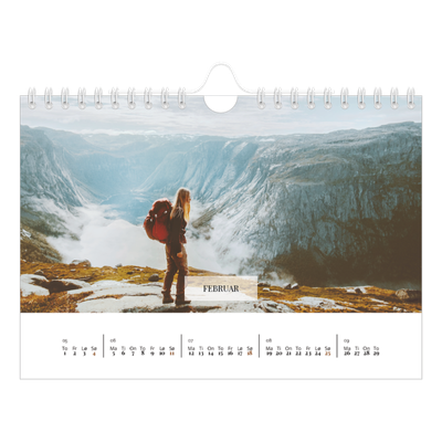 Fotokalender A5 — Klassisk kalender [Februar]