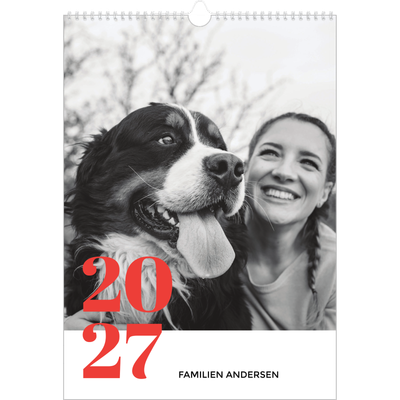 A3 Månedskalender — Et fantastisk år [kalender-forside]