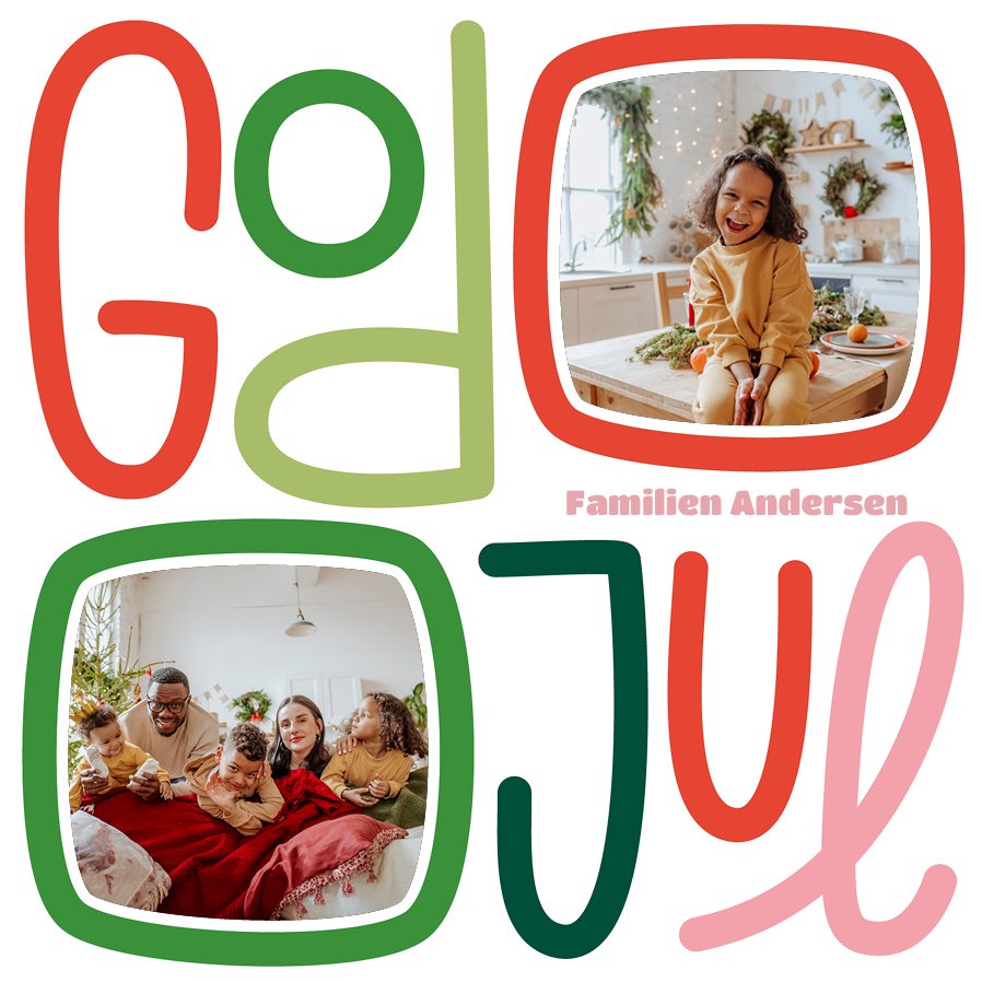 Fotokort — Skrevne ønsker