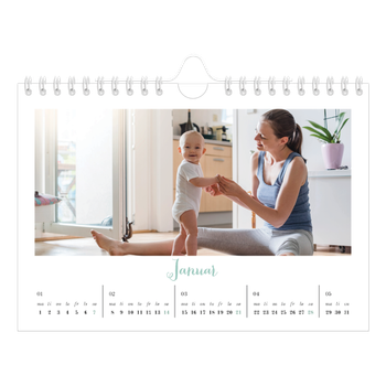 Fotokalender A5 — Hallo verden