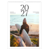 A3 Månedskalender — Surfing i solnedgang [kalender-forside]