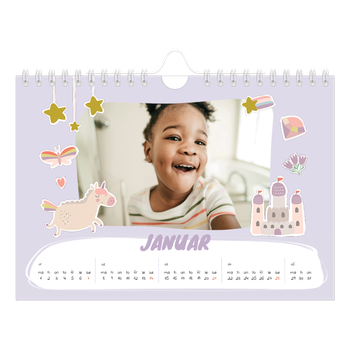 Fotokalender A5 — Magisk regnbue