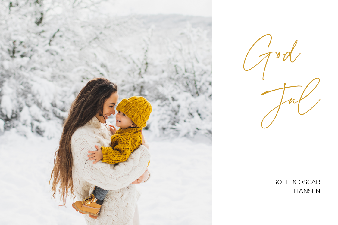 Fotokort — Liten hilsen