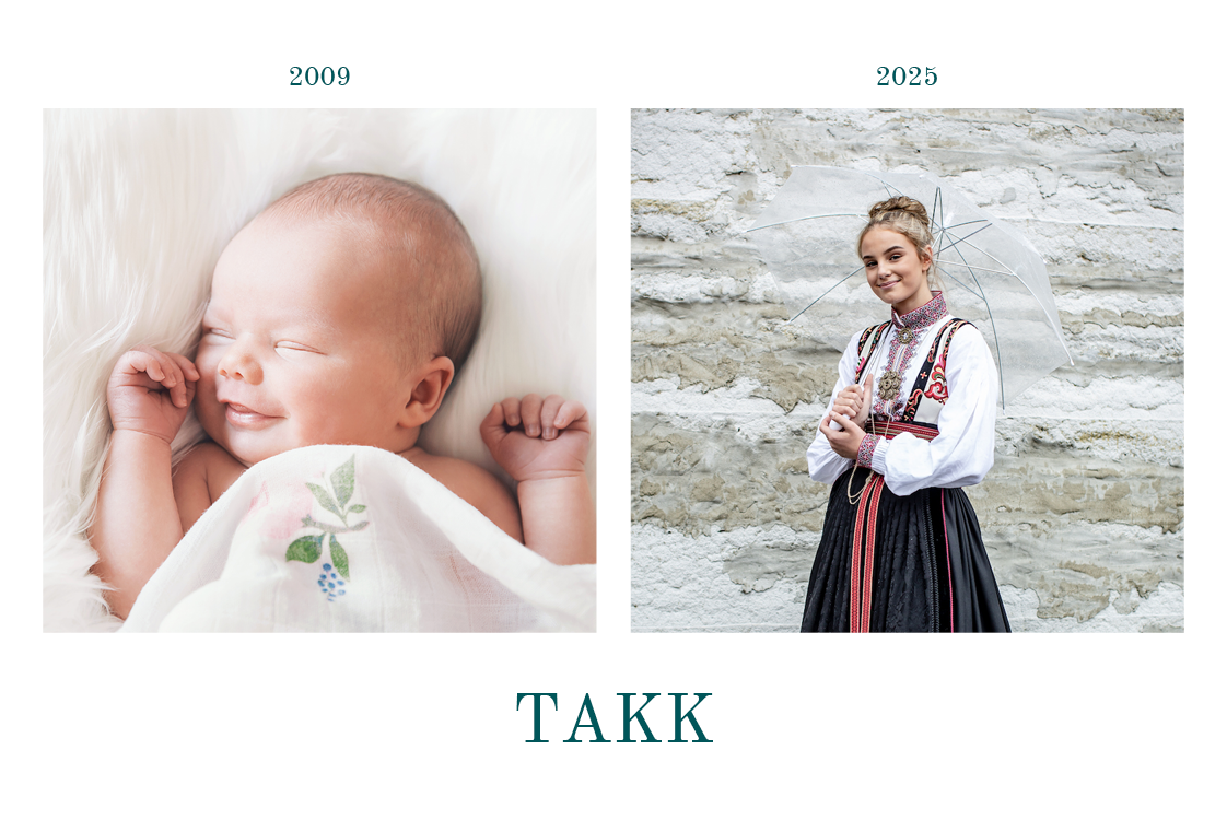 Takkekort — Da og nå