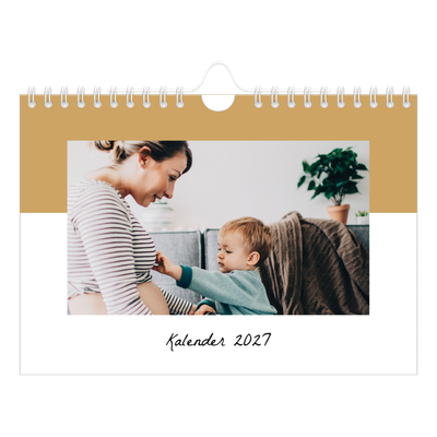 Fotokalender A5 — Kalender med "To do"-liste [kalender-forside]