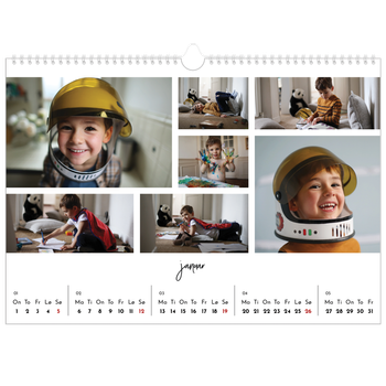 Fotokalender A3 — Bildecollage