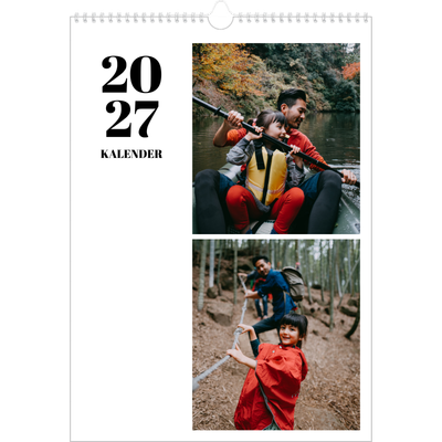 A3 Månedskalender — Serif og øyeblikk [kalender-forside]