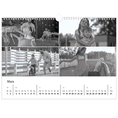 Fotokalender A3 — Bilder i fokus [Mars]