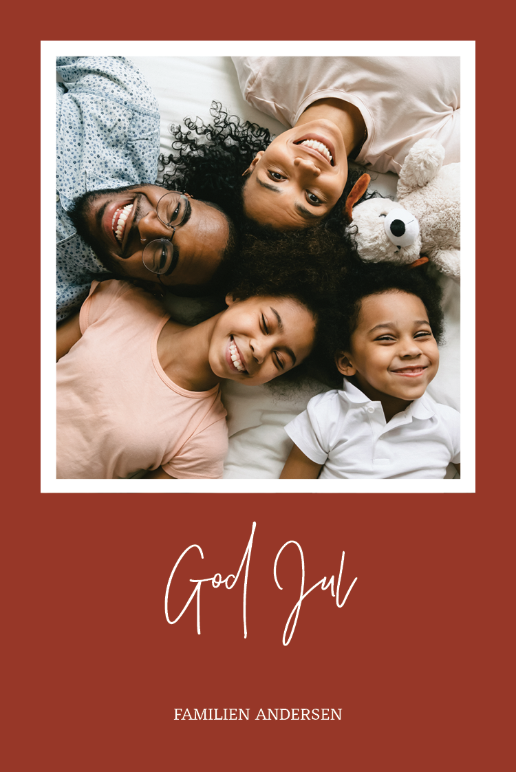 Fotokort — Kvadratisk ramme