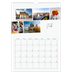 A3 Månedskalender — Byferie (hvit) [Februar]