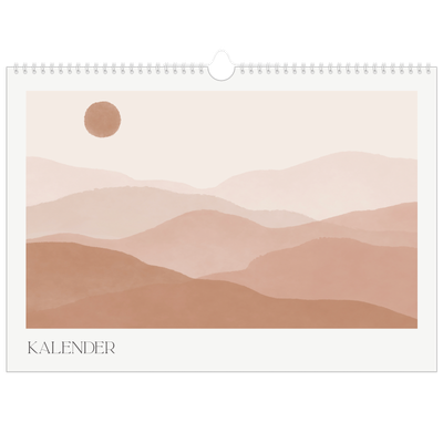 Fotokalender A3 — Velvære-sitater [kalender-forside]