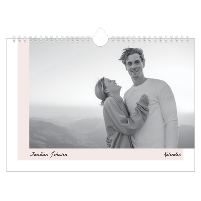 Fotokalender A4 — Fargerike rammer [kalender-forside]