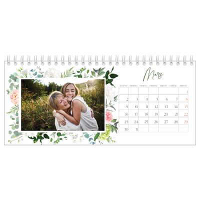 Bordkalendere — Klassiske blomster [Mars]