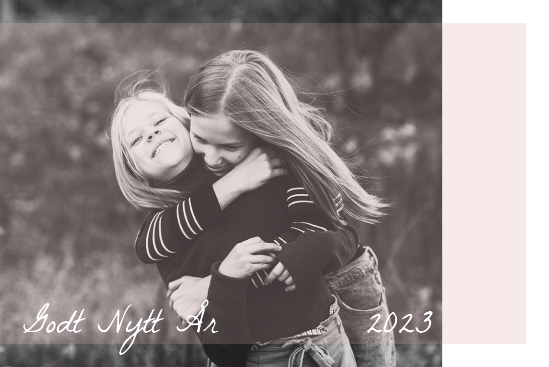 Fotokort — Rosa fotofilter