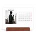 Bordkalender med trestativ - Liggende  — Min reiseskildring [Januar]
