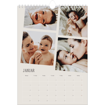 Fotokalender A4 — Bilder i bevegelse