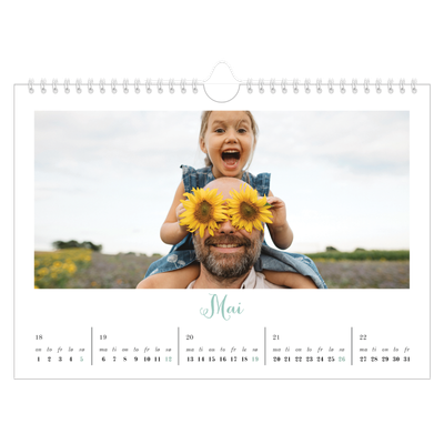 Fotokalender A4 — Hallo verden [kalender-forside]